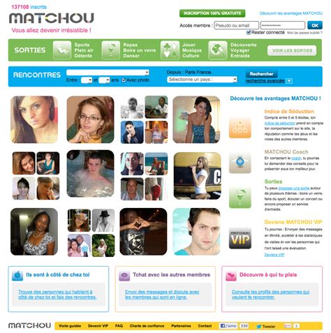 rencontre éphémères|Matchou: site de rencontre gratuit et sorties réelles